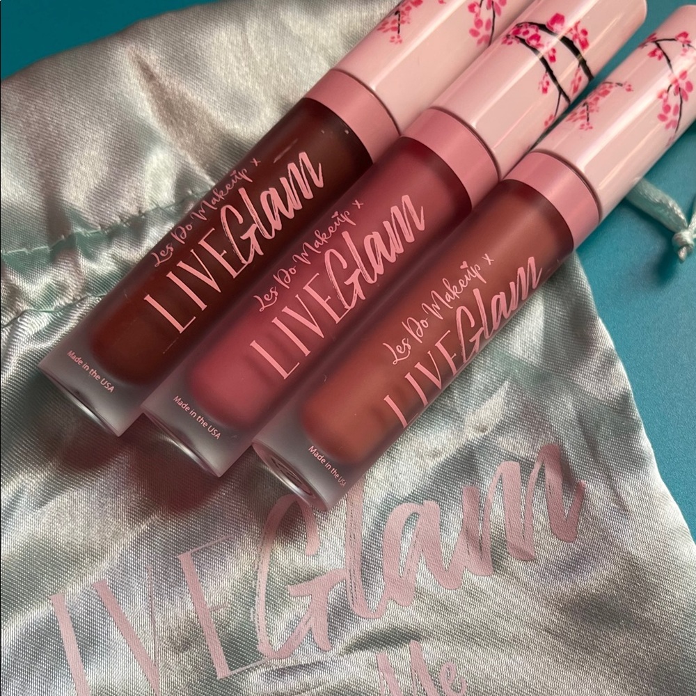 Liveglam x Les do makeup:Cherry Blossom collab